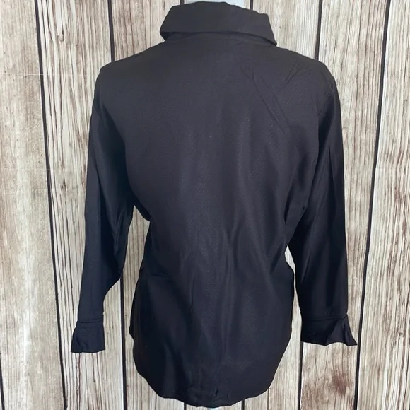 April Cornell Black Loose-fit Button Down Small - Picture 5 of 9